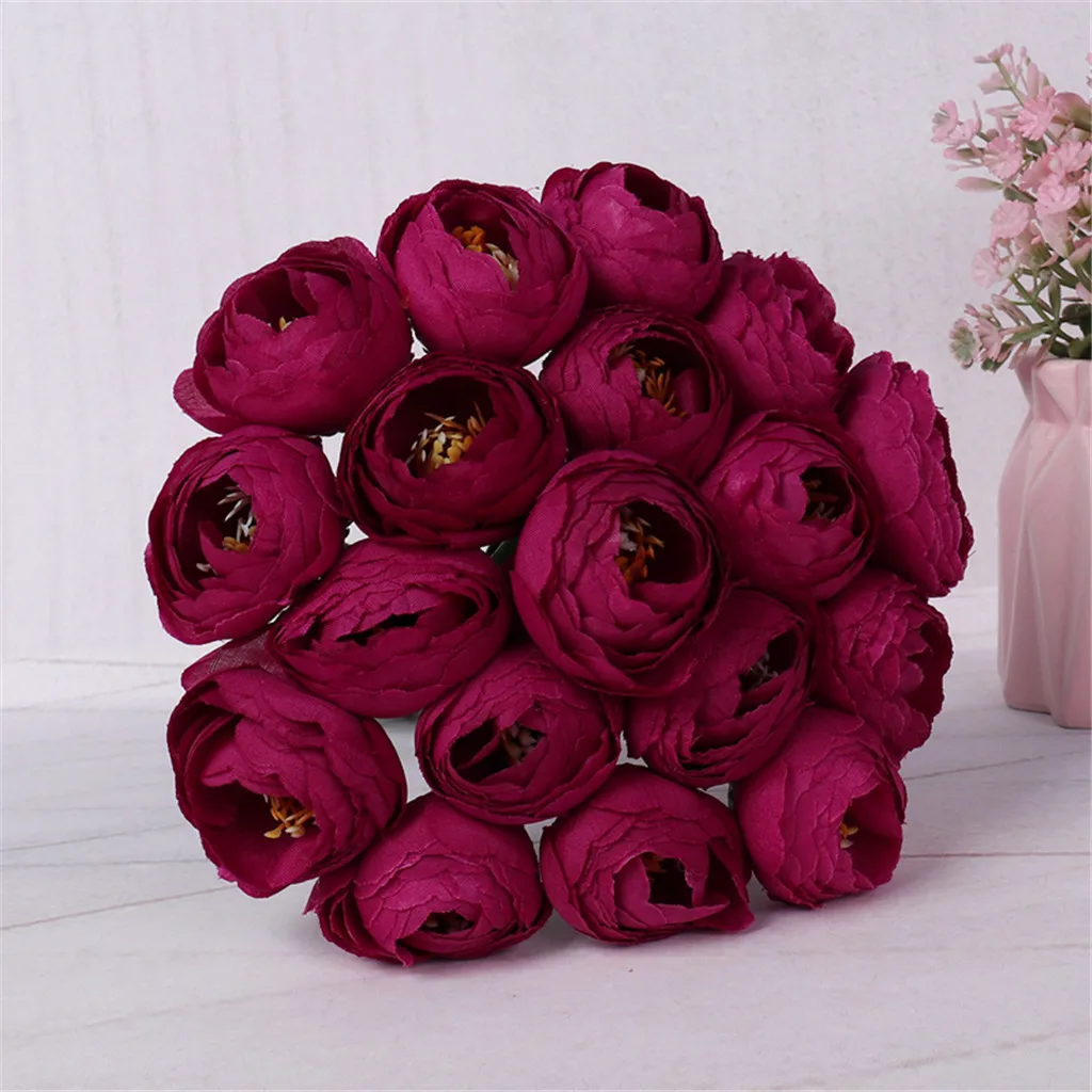 Свадебный букет искусственный цветок кристальная Роза жемчуг подружка невесты