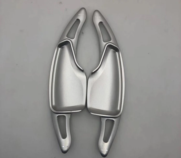 Серебристый For Toyota Camry Aluminum alloy Steering Wheel Shift Paddle Extension - Название цвета: Серебристый