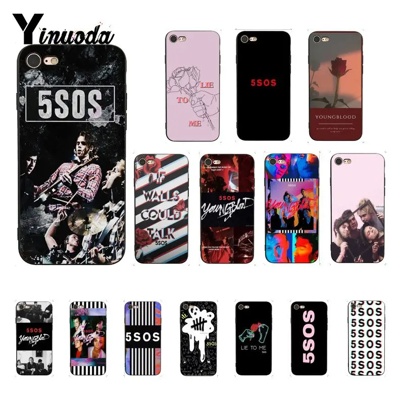 

5Sos band YOUNGBLOOD 5 Seconds of Summer Printing Phone Case for iPhone 13 SE 2020 8 7 6 6S 6Plus X XS MAX 5 5S SE XR 10