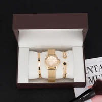 women bracelet watches set with big gift watch box 2019 new zonmfei brand 3 pcs wristwatch bracelet set gift for good friend hot
