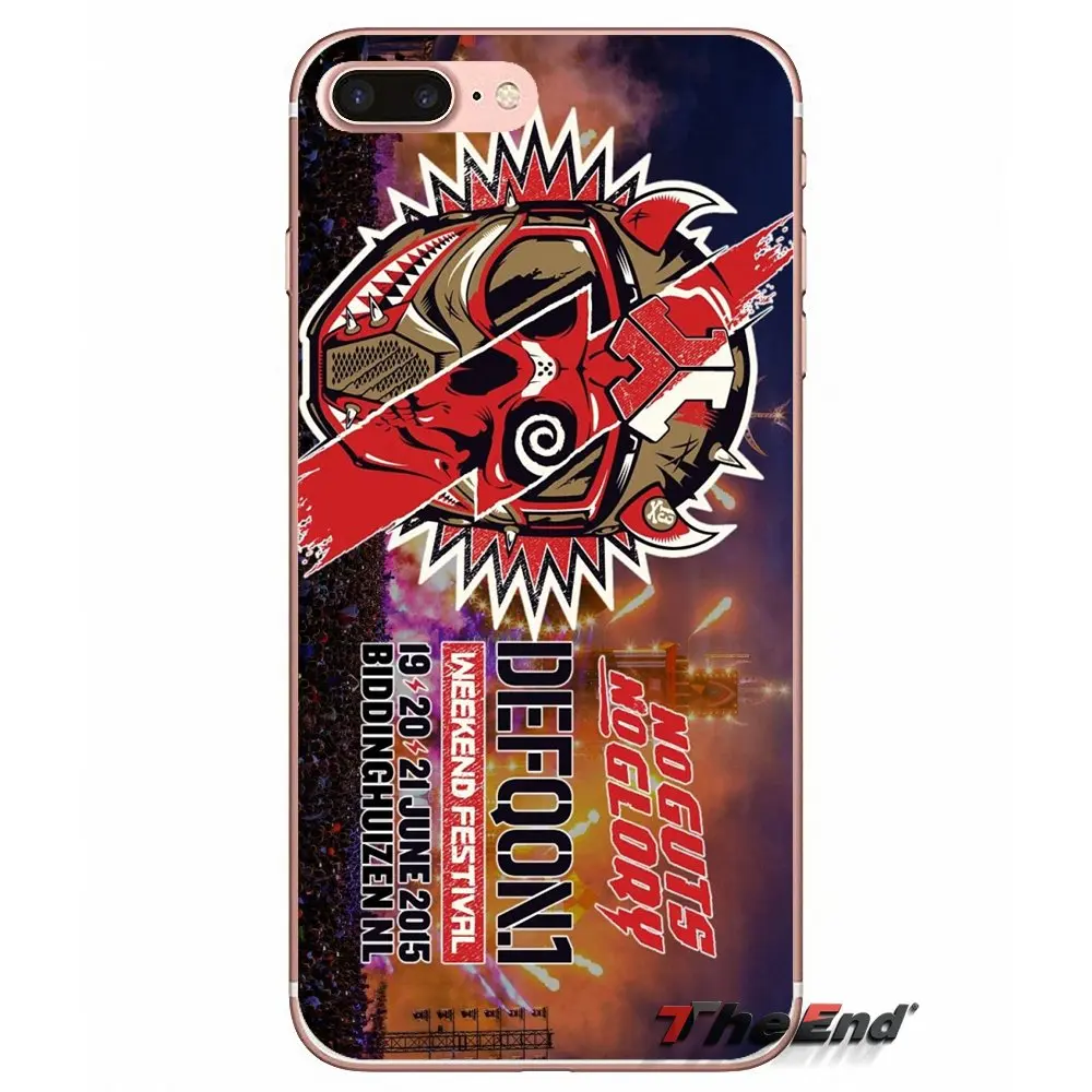 Чехол для Телефона iPhone X 4 4S 5 5S 5C SE 6 6S 7 8 Plus Samsung Galaxy J1 J3 J5 J7 A3 A5 2016 2017 Defqon 1 Weekend Warriors с
