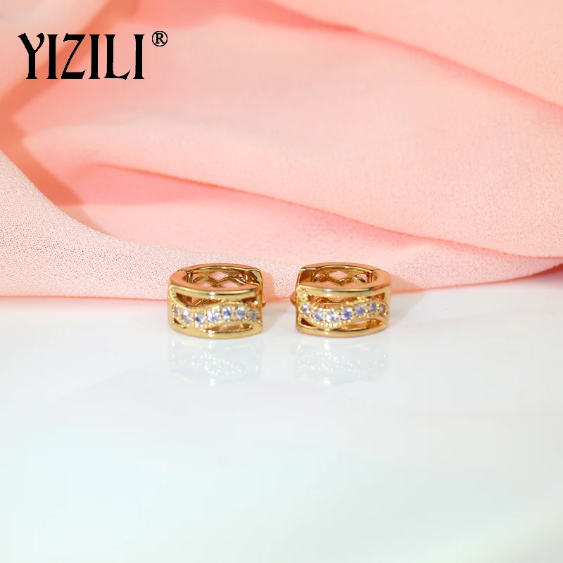 YIZILI новые модные умные шикарные медные серьги подвески из искусственной кожи