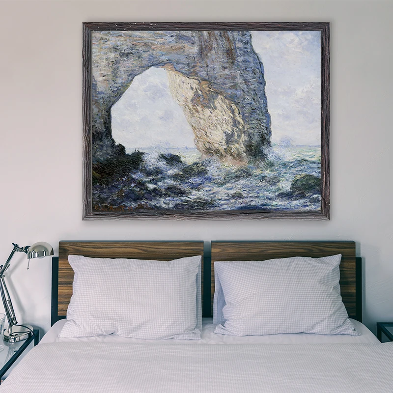 Классический художественный пейзаж Monet манекен печать на холсте Постер для
