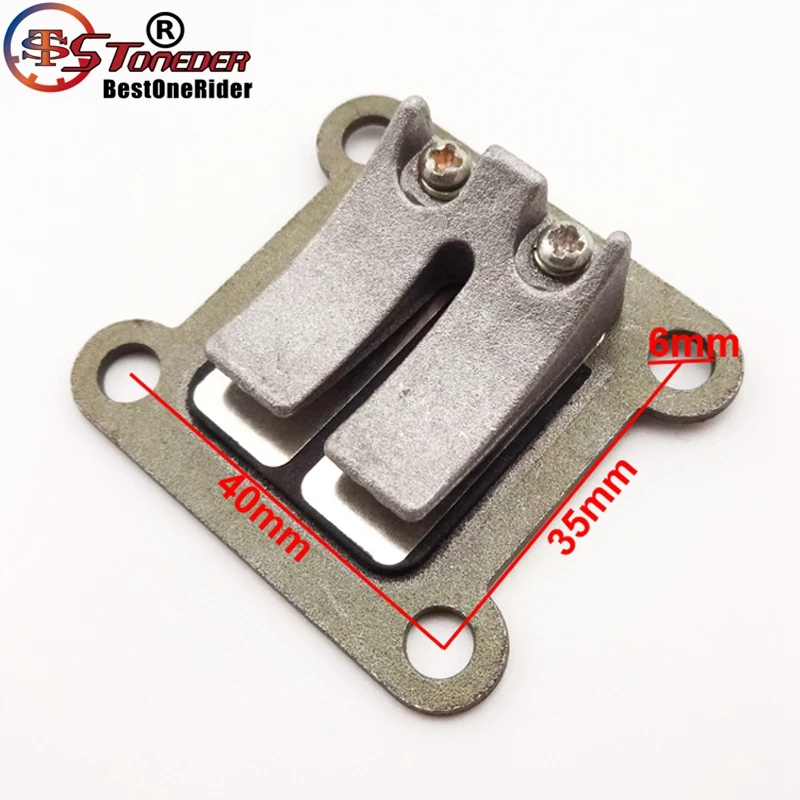 Пластина брускового клапана двигателя STONEDER 47cc 49cc для 2 тактного карманного