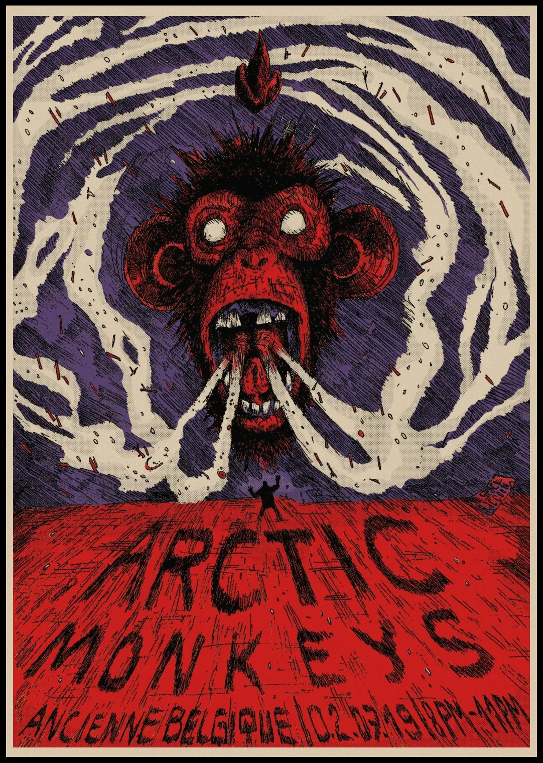 10 Группа Arctic Monkeys Music Class/rockers Arctic Monkeys ретро крафт-бумага плакат настенный домашний бар плакаты домашний Декор подарок 01 - Цвет: 10