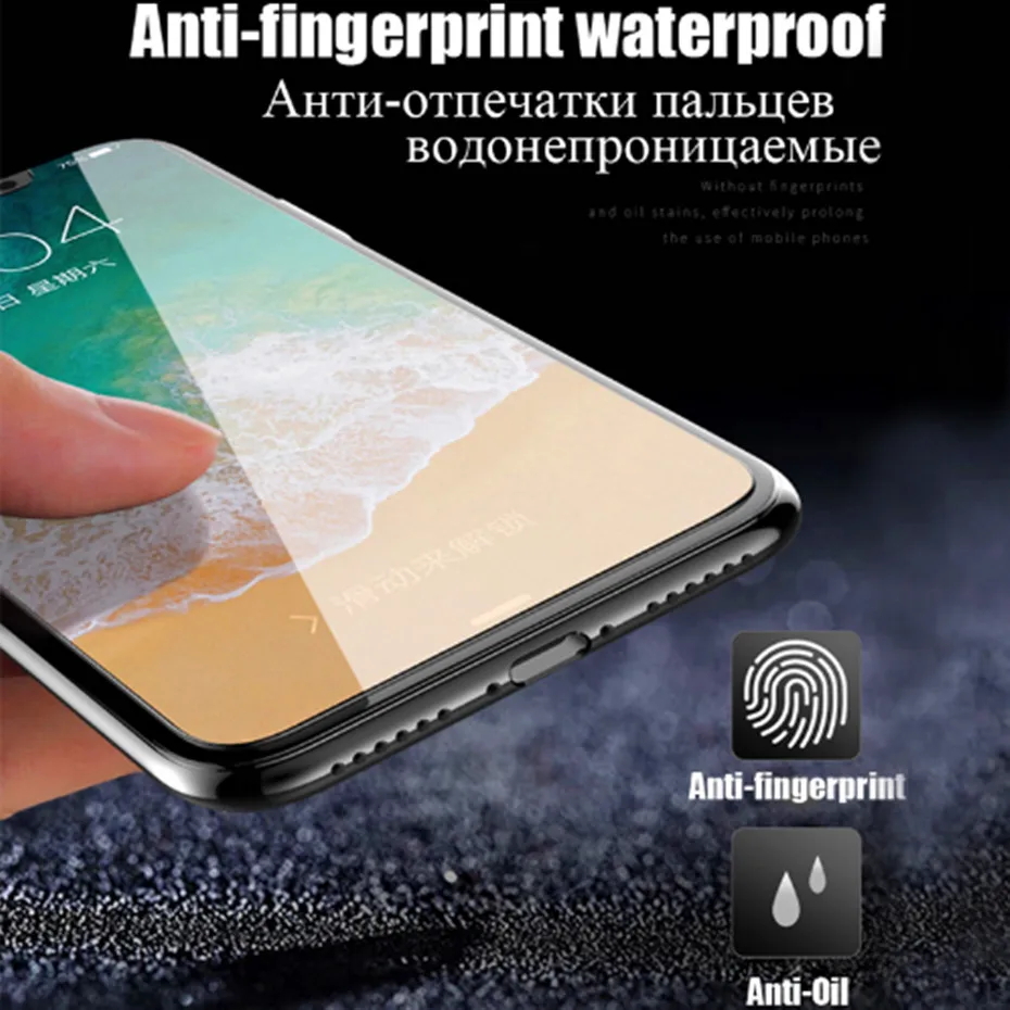 9 H ультра-Тонкое защитное стекло для iphone x 10 закаленное на Apple 6 6S 7 8 Plus Защитная