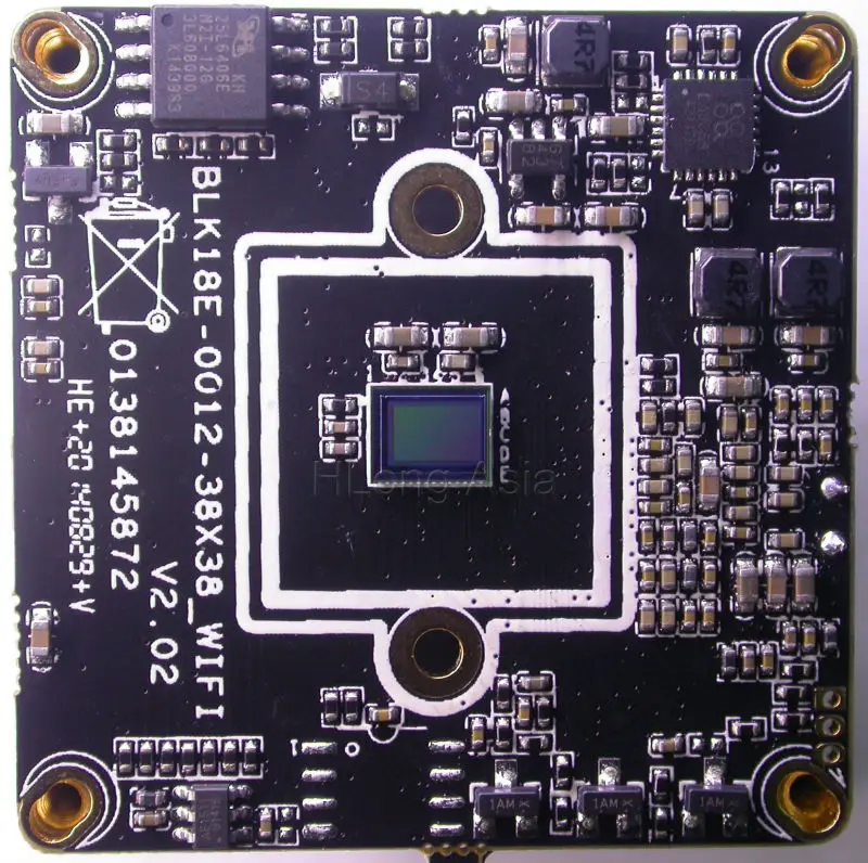 Wi-Fi IPC 2.1 мм Len (720 P) 1/4 &quotCMOS OV9712 датчик Hi3518 CCTV IP модуль камеры совета + IRC |