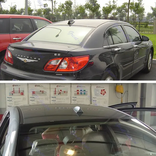 Универсальная автомобильная декоративная антенна с акульим плавником на крышу