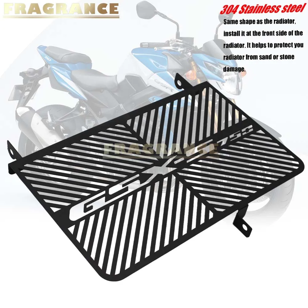 

For SUZUKI GSX-S750 GSXS750 2015 2016 2017 2018 Motorcycle Radiator Grille Guard Cover Protector Fuel Tank Protection Net