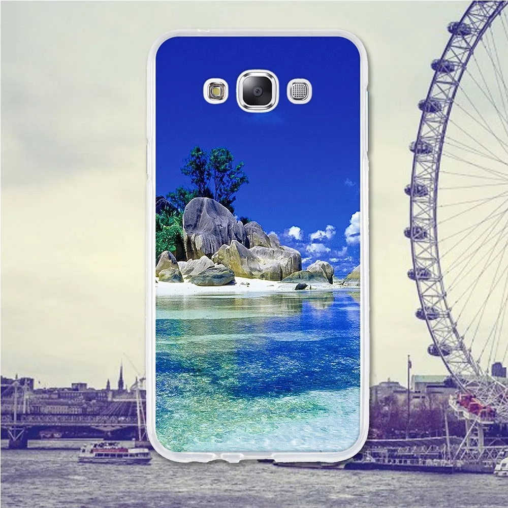 Для Samsung Galaxy E7 чехол 5 дюймов для телефона задняя крышка GalaxyE7 Чехлы E7000 E7009 E700F