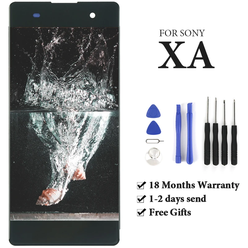 Запасные части для телефона Sony Xperia XA F3111 LCD сенсорный экран F3112 F3115 F3116 дисплей