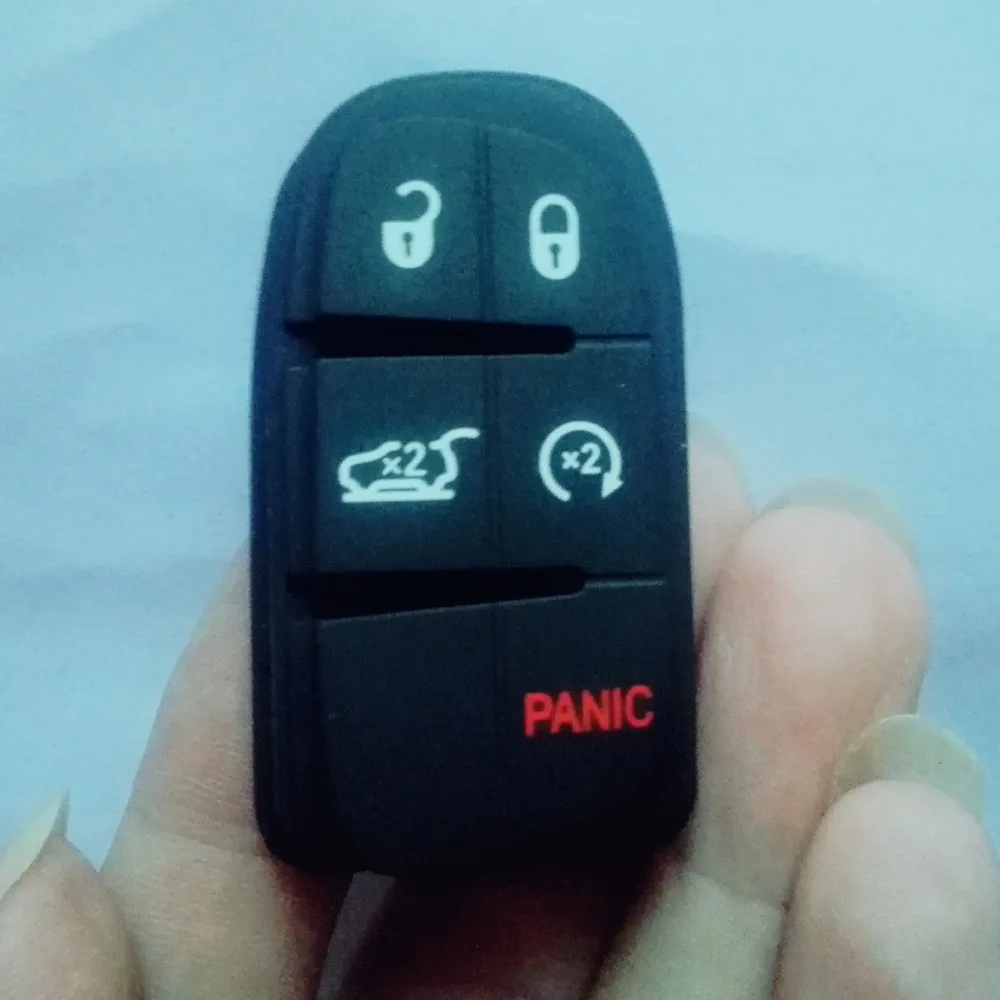 10PCS/LOT for Chrysler for Dodge Durango for Jeep key button key rubber 3+1 button