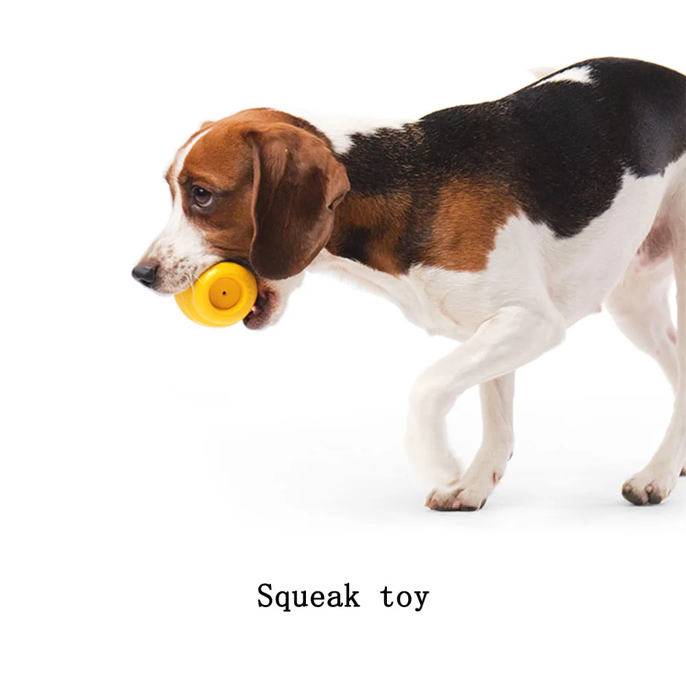 Игрушки для собак PETKIT с пищалкой жевательный шар мяч лечения резиновая