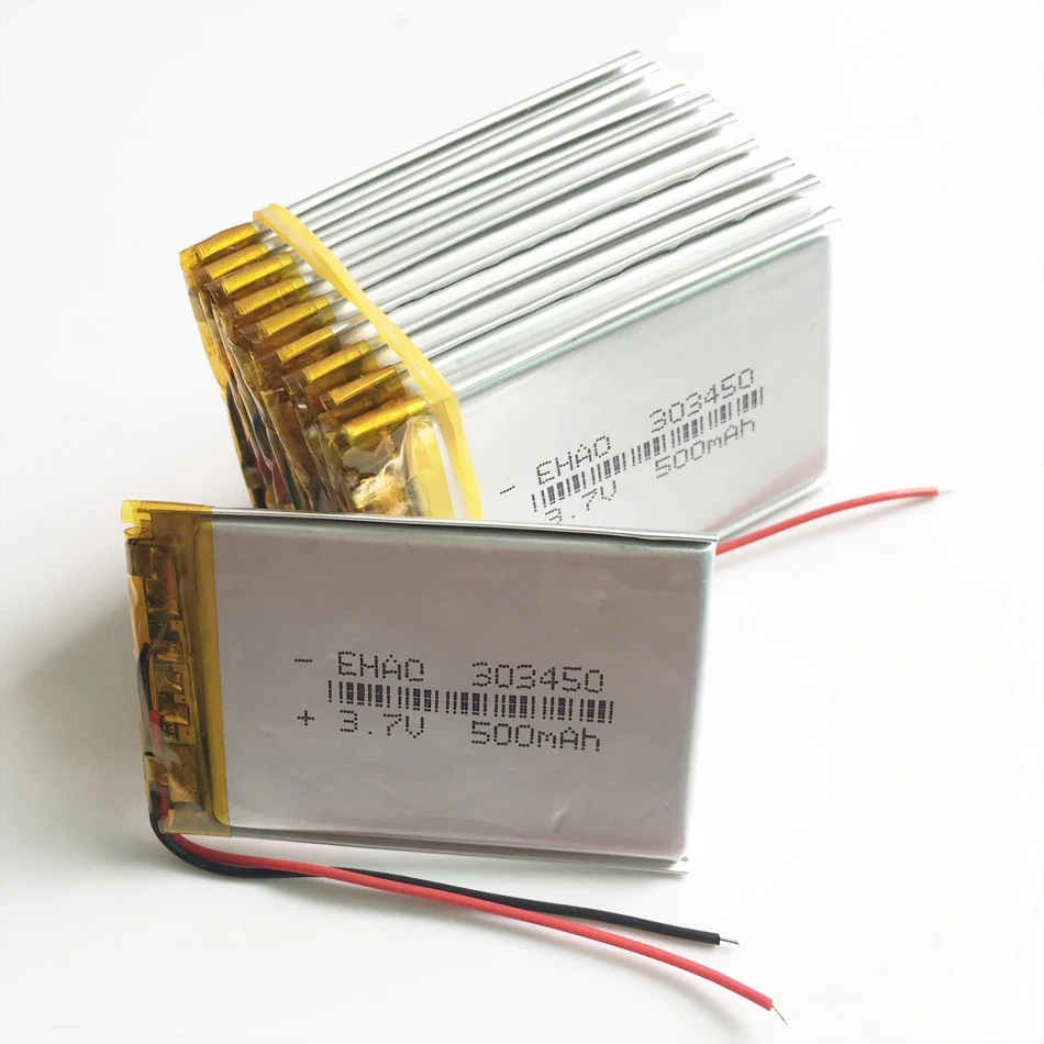 Литий полимерный перезаряжаемый аккумулятор для GPS PSP Vedio Game DVD bluetooth Смарт часов 10