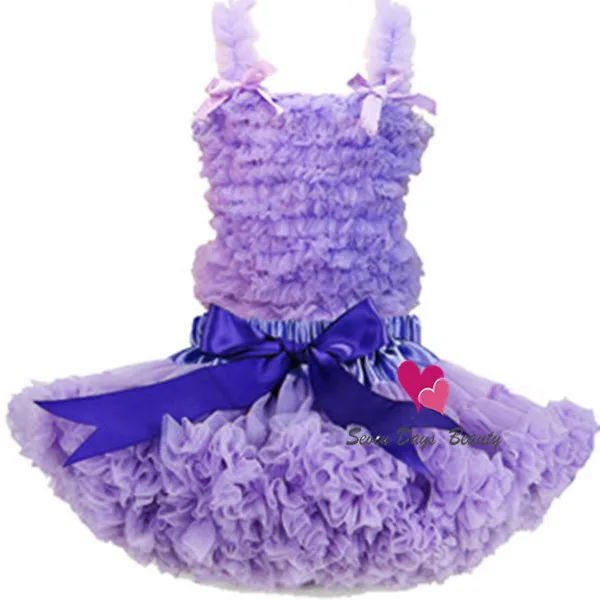 2013NEW ARRIVALS MULTICOLOR PETTICOAT SETS PETTISKIRT + GIRL VEST SET | Детская одежда и обувь