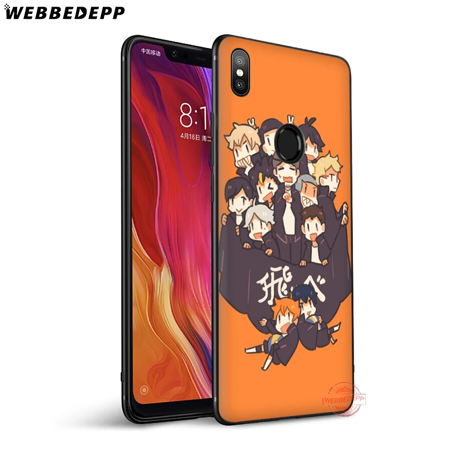 WEBBEDEPP крутой Мягкий силиконовый чехол для Xiaomi Mi 6 8 9 SE MAX 3 A1 A2 Lite F1 с рисунком аниме