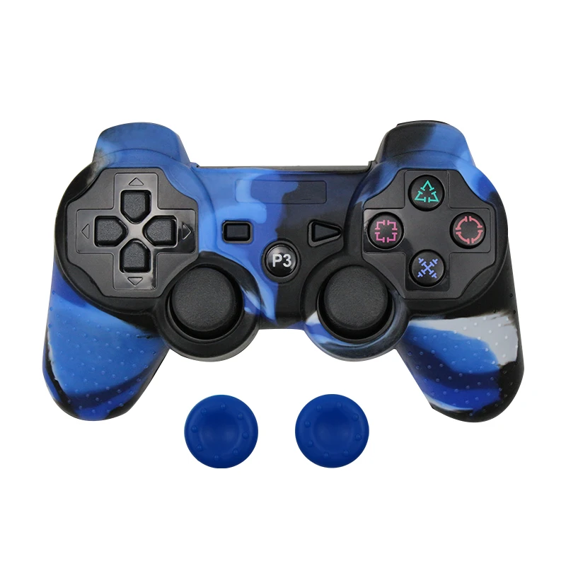 Силиконовый защитный чехол для геймпада Sony PS3/PS2 резиновый контроллера Playstation