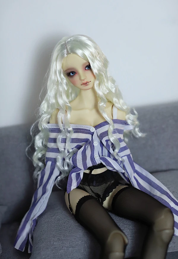 Одежда BJD белый и синий цвета желтая рубашка подходит для 1/3 1/4 MSD SDGR16 Аксессуары