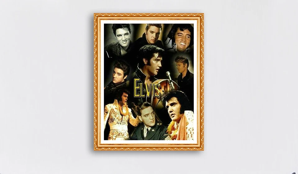 Elvis фото Стразы со сквозным отверстием 5D DIY алмазная живопись 3D наборы вышивки крестиком для дома вышивка рукоделие для подарков