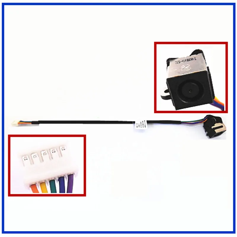 

Кабель питания постоянного тока, разъем для зарядки постоянного тока для Dell Inspiron 17R 1570 17R N7010