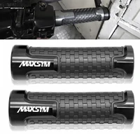 motorcycle accessorie non slip rubber scooter handle bar grips handlebar hand bar grip 78 22mm for sym maxsym 400 400i 600 600i