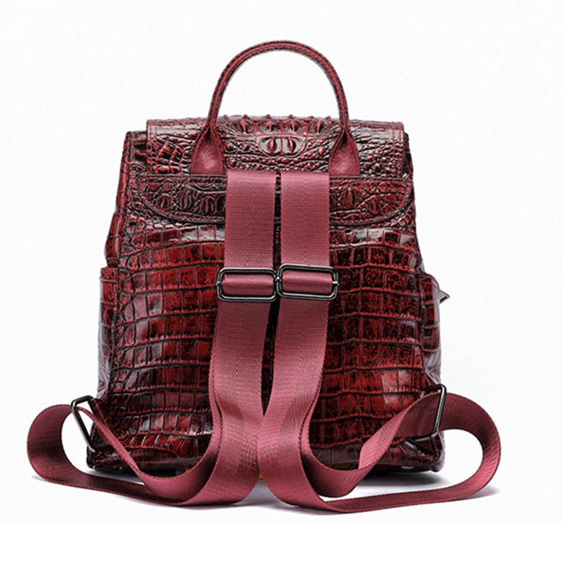 Новинка 2019 винтажная сумка через плечо из воловьей кожи с тиснением под