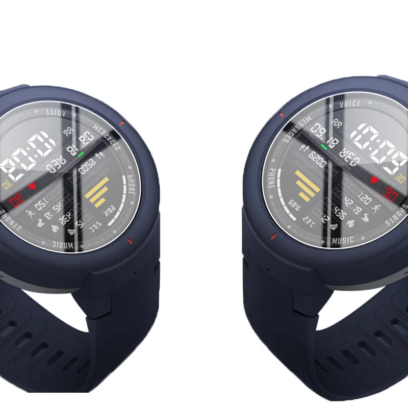 2 шт для Xiaomi Huami AMAZFIT Verge 3 lite Смарт часы из закаленного стекла защита экрана