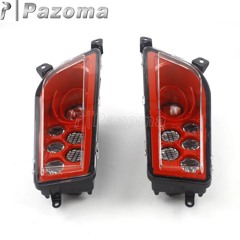 Крассветодиодный ные передние фары OEM ATV проектор Освещение для Polaris General 1000 2016 2018|