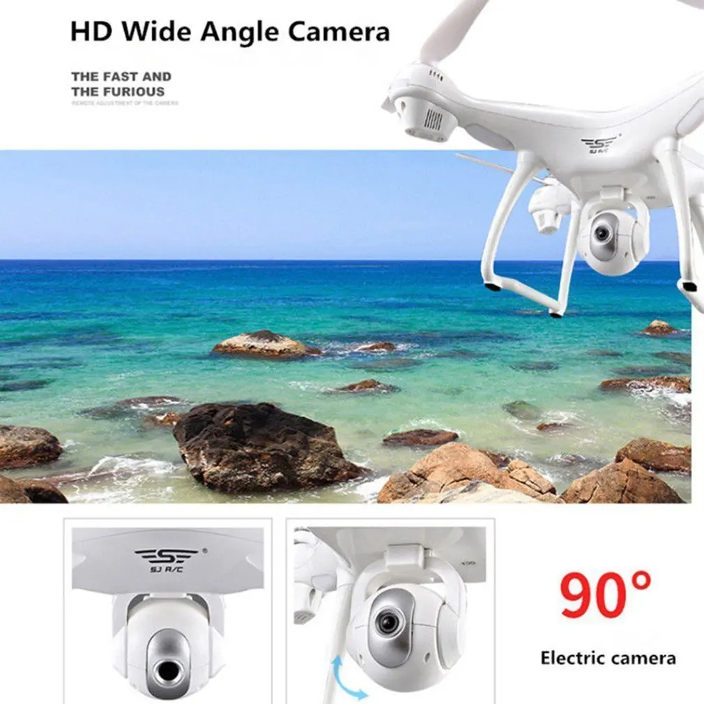 4 оси S70W Full HD 1080P 90 градусов широкоугольный двойной GPS-2.4GHz WiFi/FPV Дрон Quad радиуправляемый вертолет вертолеты самолет