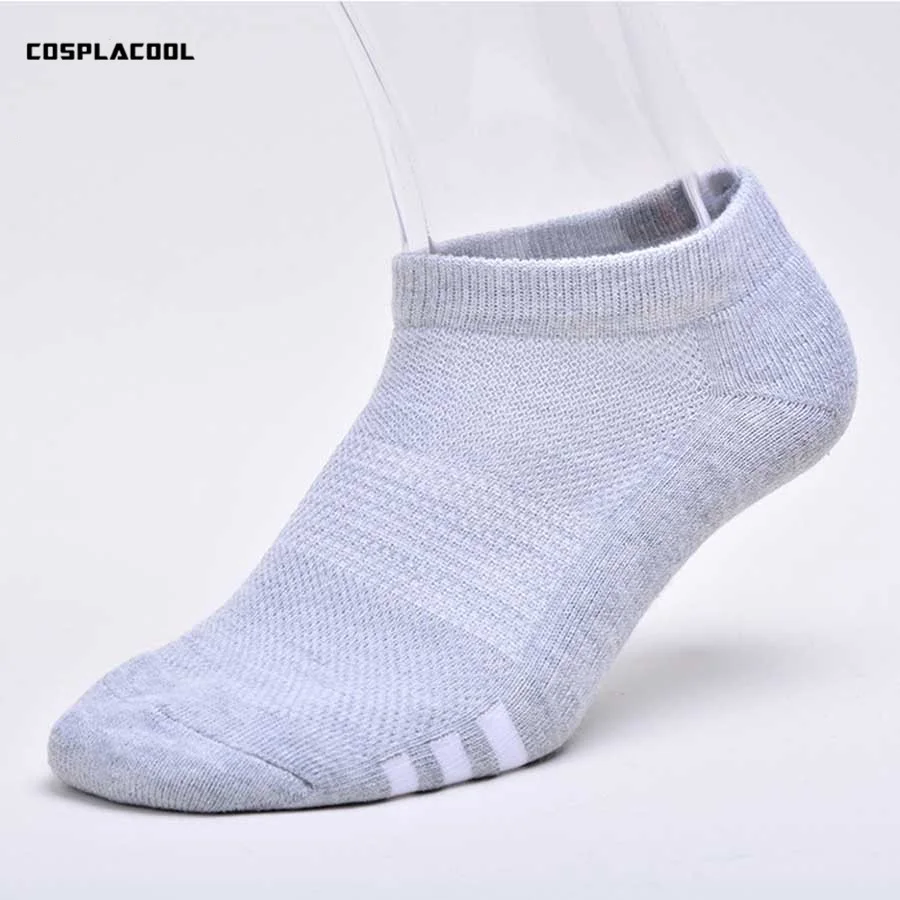 Модные удобные носки COSPLACOOL четыре сезона сетчатые мужские хлопковые с