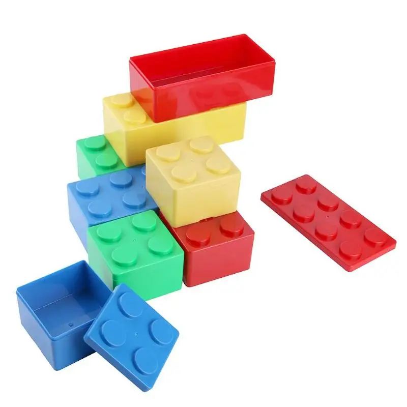 Креативная коробка для хранения DIY Legoings компактный чехол офисного дома