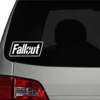 Наклейка на стену Fallout, виниловая наклейка на бампер автомобиля, ноутбука украшение для стекла автомобиля, C185, блокнот с декором