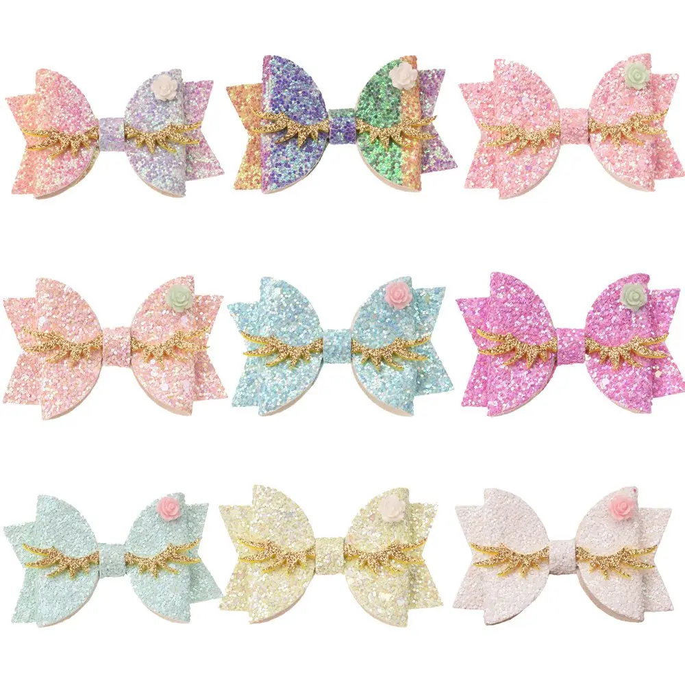 4 шт. блестящие банты с блестками бант для танцевальной вечеринки аксессуары