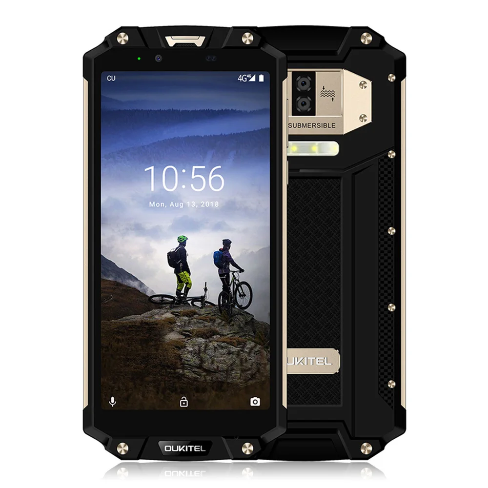 OUKITEL WP2 смартфон с 6 дюймовым дисплеем восьмиядерным процессором MT6750T ОЗУ 4 Гб ПЗУ 64