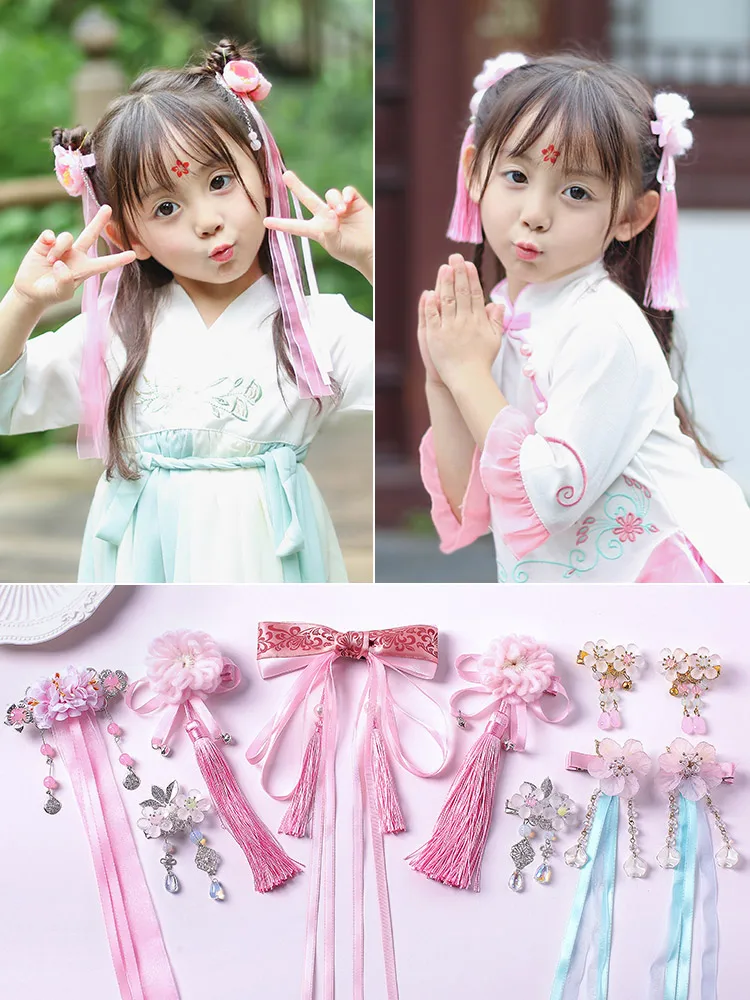 Заколки для волос 52 стилей китайские классические ручной работы с цветами и