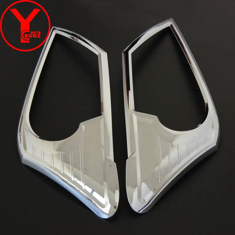 2014-2016 крышка головного света для ISUZU MU-X 2013 2014 2015 2016 ABS Хромированная фара
