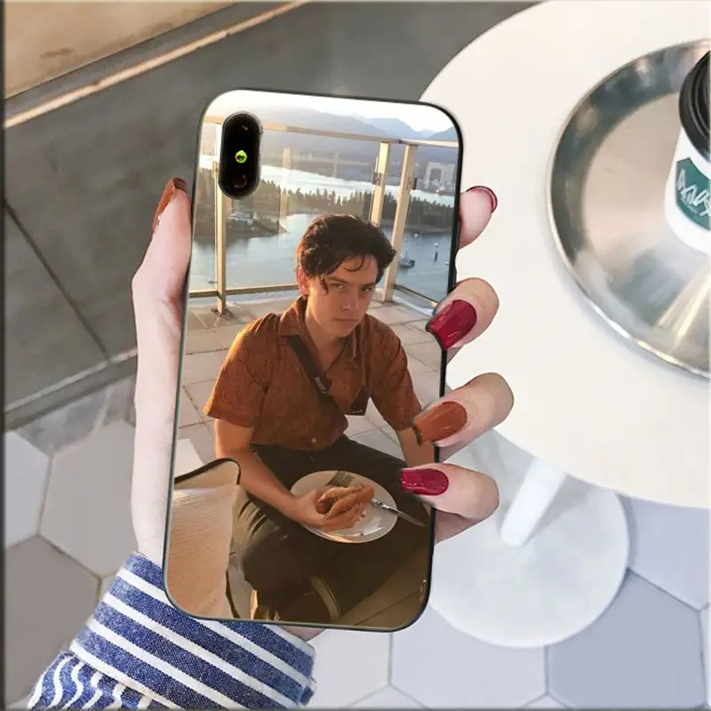 Yinuoda Американский ТВ ривердейл джагхед Джонс ТПУ Черный чехол для телефона Apple