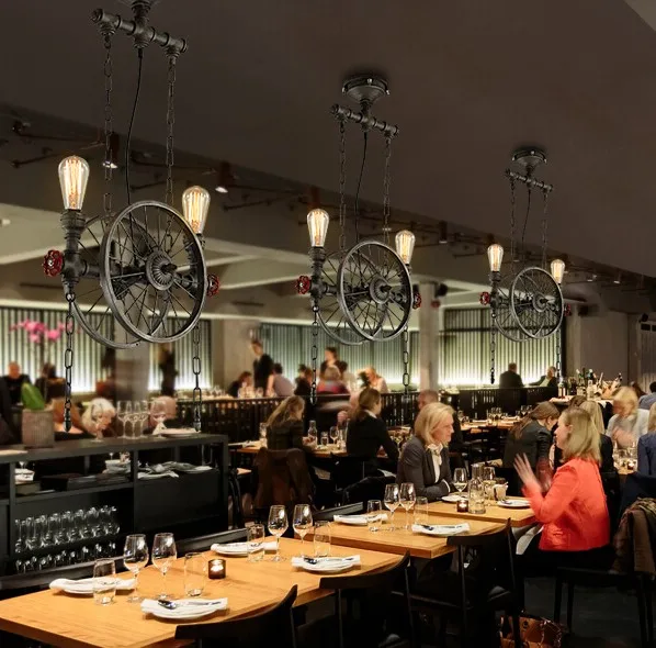 Подвесной светильник Эдисона в стиле чердака настенный винтажный промышленный