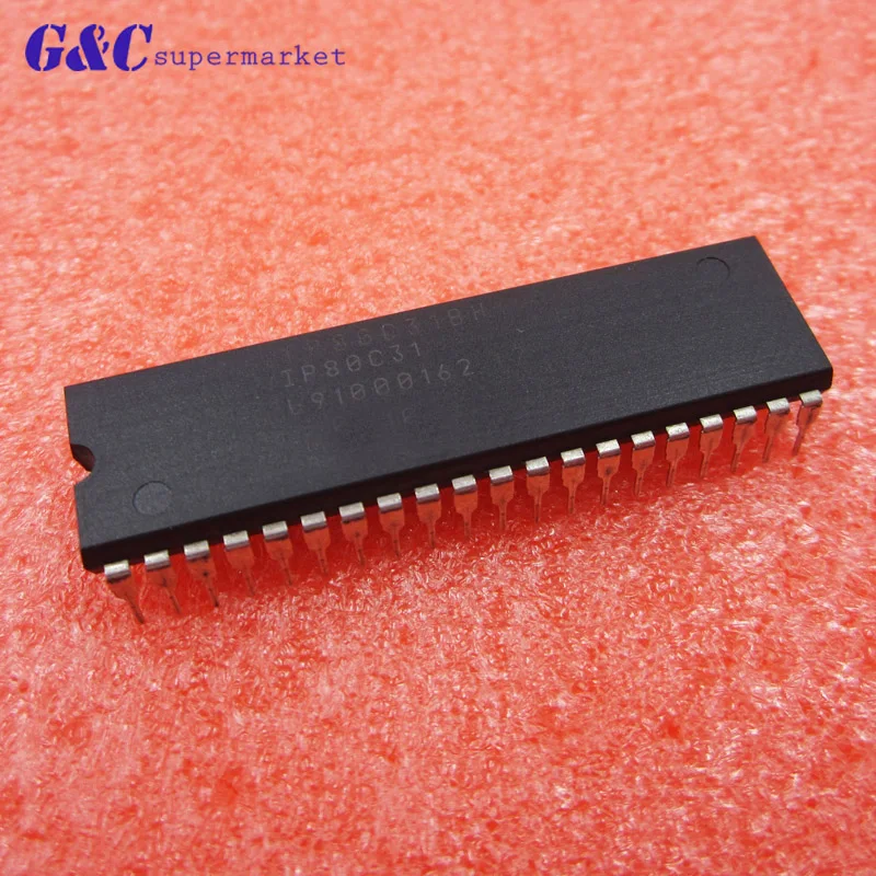1/5 шт TP80C31BH 80C31BH TP80C31 40 контактов 8-битный микроконтроллер IC | Электронные