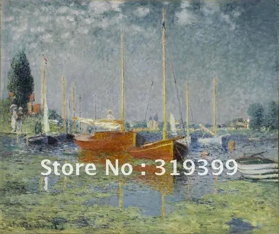 Картина Клод Моне ручной работы 100% картина маслом на льняном холсте музейное