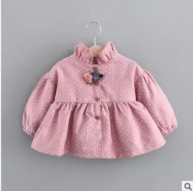 Новинка 2017 весна-осень Детская куртка ветровка для девочек маленьких плащ