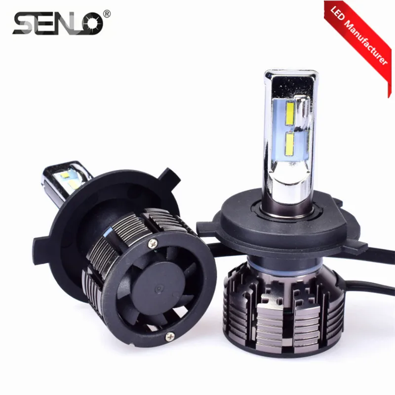 

Senlo H4 LED 2019 Factory Newest Fantastic Kit H1 H11 H7 9005 9006 H13 Lamp High Power 5000 Lumens Headlight For Cars light bulb