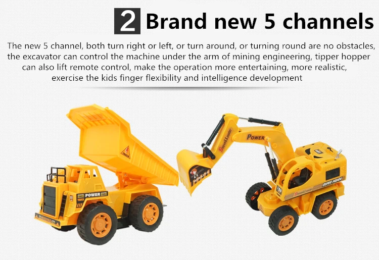 Новый пятиканальный инженерные светящиеся копания Беспроводной дистанционного