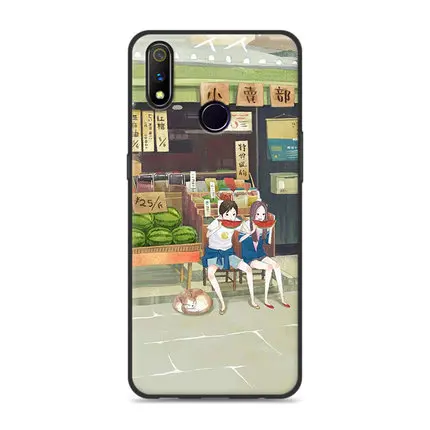 A9 6," Coque Fundas для OPPO Realme 3 pro Чехол seven girl цветок Мягкий Силиконовый ТПУ чехол для телефона Realme3 pro защитные чехлы - Цвет: A9