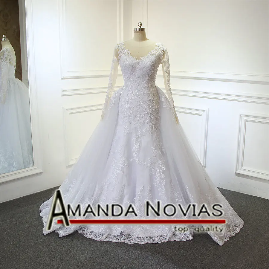 Новое поступление; свадебное платье со съемным шлейфом; vestidos de novia