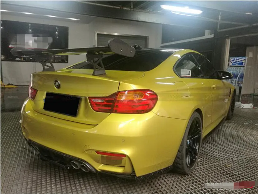 Автомобильный задний спойлер из углеродного волокна для BMW F80 F82 F83 M3 M4 GTS 2015 2016