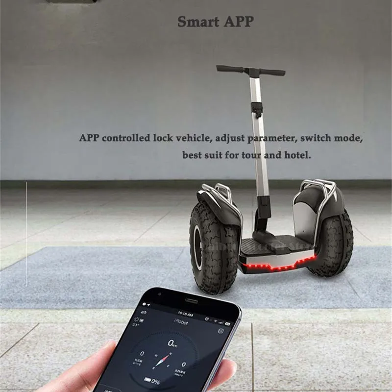 Online Daibot Leistungsstarke Elektrische Roller 19 Zoll Zwei Wheesl Selbst Ausgleich Roller Offroad Hoverboard Skateboard Für Erwachsene