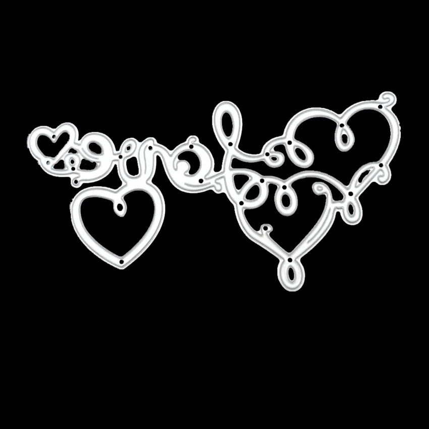 Love love Cutting mold Scrapbooking Die Metal Stamping Seal Embossing New 2019 Card Making Decor | Дом и сад