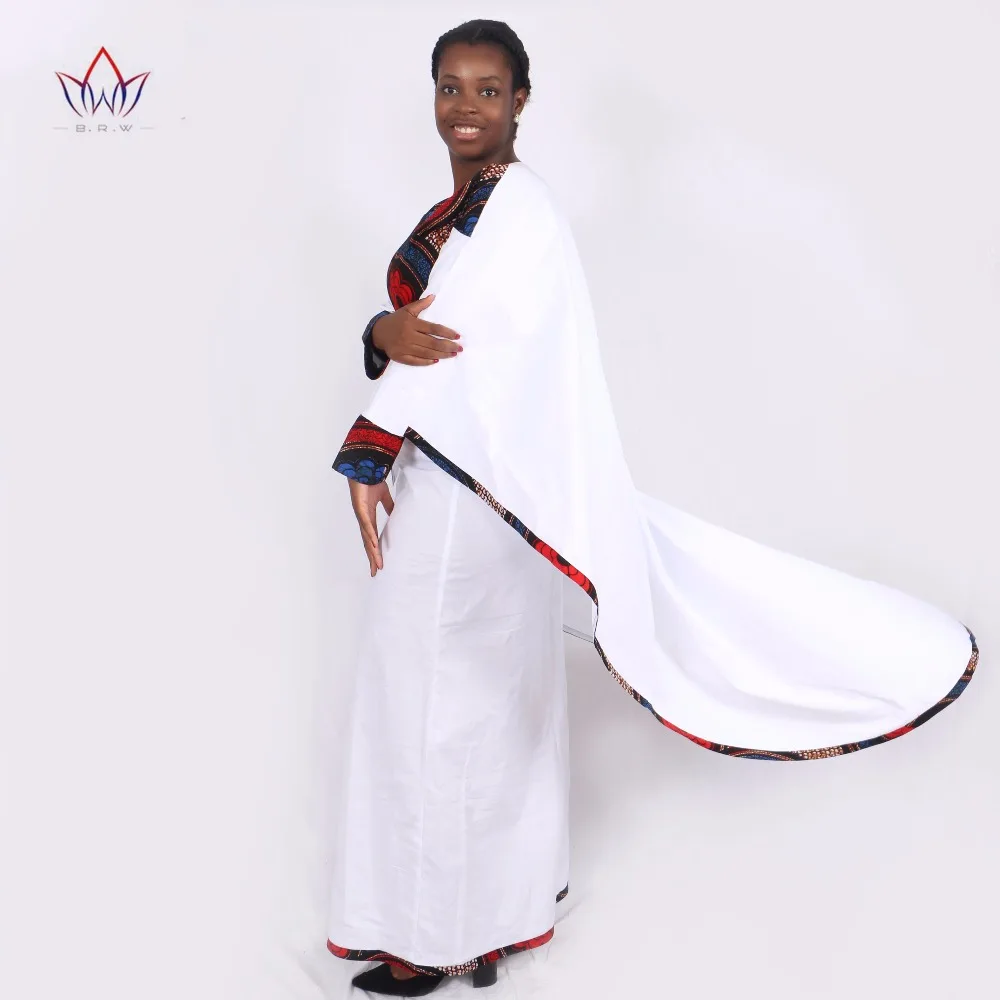 Африканские платья для Для женщин с длинным рукавом Слип Платья вечеринок плюс