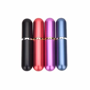 Лидер продаж, многоразовый портативный мини-флакон для духов  Traveler, алюминиевый спрей пустой распылитель для парфюмерии, флакон для духов, оптовая продажа